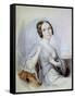 Portrait of the Singer Henriette Gertrude Sontag, 19th Century-Johann Nepomuk Ender-Framed Stretched Canvas