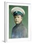 Portrait of the Son, 1910s-Alexei Sergeevich Mazurin-Framed Giclee Print