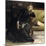 Portrait of the Swedish painter Eva Bonnier, 1889-Sven Richard Bergh-Mounted Giclee Print