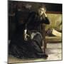 Portrait of the Swedish painter Eva Bonnier, 1889-Sven Richard Bergh-Mounted Giclee Print