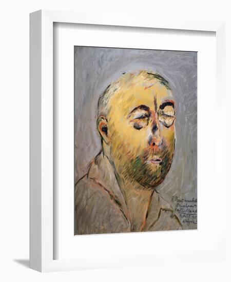 Portrait of the Tailor Paul Poiret, 1927-Paul Guillaume-Framed Giclee Print