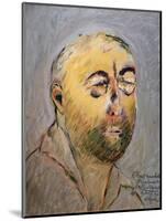 Portrait of the Tailor Paul Poiret, 1927-Paul Guillaume-Mounted Giclee Print