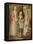 Portrait of the Three Children of George Preston of Holker, 1650-Gerrit van Honthorst-Framed Stretched Canvas
