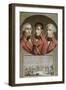 Portrait of the Three Consuls of the Republic and Barthelemy 2nd August 1802-Jean Duplessi-Bertaux-Framed Giclee Print