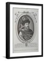 Portrait of the Tsar Alexis I Mikhailovich of Russia (1629-167), Second Half of the 17th Century-Nicolas de Larmessin-Framed Premium Giclee Print