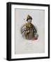 Portrait of the Tsar Feodor (Theodor) III Alexeevich of Russia (1661-168)-Pyotr Fyodorovich Borel-Framed Giclee Print