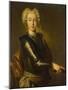 Portrait of the Tsar Peter II of Russia (1715-173), 18th Century-null-Mounted Giclee Print