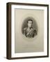 Portrait of the Tsarevich Nikolay Aleksandrovich of Russia (1868-191)-Gustave Dharlingue-Framed Giclee Print