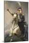 Portrait of the Tsesarevich Alexander Nikolaevich on Horseback, 1850S-Egor Botman-Mounted Giclee Print