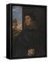 Portrait of the Venetian Painter Giovanni Bellini?, 1511-12-Titian (Tiziano Vecelli)-Framed Stretched Canvas