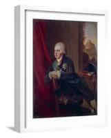 Portrait of the Vice-Chancellor Prince Alexander Kurakin (1752-181), 1801-Ludwig Guttenbrunn-Framed Giclee Print