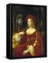 Portrait of the Vicereine of Naples, Isabel De Cardona De Requesens-Raffael School-Framed Stretched Canvas