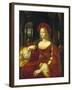 Portrait of the Vicereine of Naples, Isabel De Cardona De Requesens-Raffael School-Framed Giclee Print