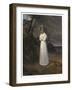 Portrait of the Widow Comtesse Jean-Henri-Louis Greffulhe in a Landscape, 1825 (Oil on Canvas)-Emile Jean Horace Vernet-Framed Giclee Print