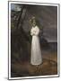 Portrait of the Widow Comtesse Jean-Henri-Louis Greffulhe in a Landscape, 1825 (Oil on Canvas)-Emile Jean Horace Vernet-Mounted Giclee Print
