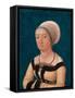 Portrait of the Wife of Jörg Fischer at Age 34, 1512-Hans Holbein the Elder-Framed Stretched Canvas