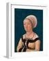 Portrait of the Wife of Jörg Fischer at Age 34, 1512-Hans Holbein the Elder-Framed Giclee Print