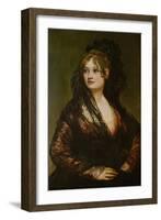 Portrait of the Wife of Juan Cean Bermudez-Suzanne Valadon-Framed Giclee Print