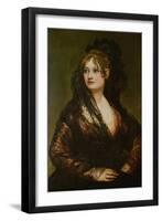 Portrait of the Wife of Juan Cean Bermudez-Suzanne Valadon-Framed Giclee Print