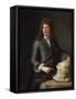 Portrait of the Wood Carver Grinling Gibbons, (1648-172), before 1690-Gotfrey Kneller-Framed Stretched Canvas