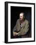 Portrait of the Writer Fyodor Dostoyevsky-Vasily Perov-Framed Giclee Print