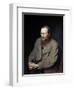 Portrait of the Writer Fyodor Dostoyevsky-Vasily Perov-Framed Giclee Print