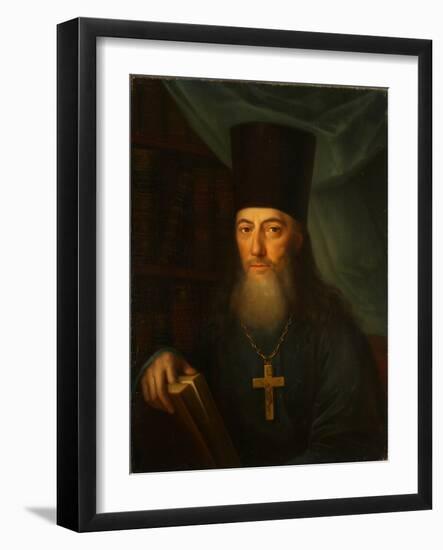 Portrait of the Writer Ioann Ioannovich Krasovsky (1746-181), 1819-Jacob Zalessky-Framed Giclee Print