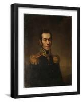 Portrait of the Writer Platon Yakovlevich Gamaleya (1766-181), 1821-Jacob Zalessky-Framed Giclee Print