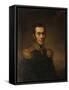 Portrait of the Writer Platon Yakovlevich Gamaleya (1766-181), 1821-Jacob Zalessky-Framed Stretched Canvas