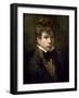 Portrait of the Young Ingres 1790s-Jacques-Louis David-Framed Giclee Print