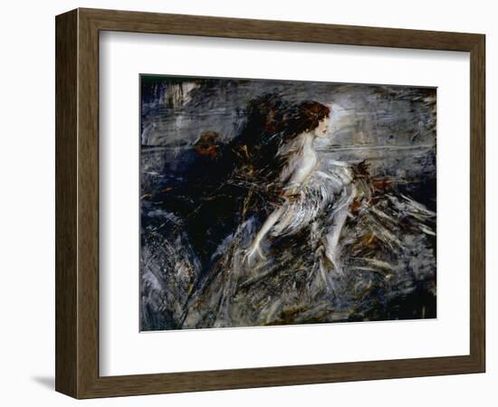 Portrait of the Young Marchesa Casati, 1911-13-Giovanni Boldini-Framed Art Print