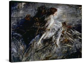 Portrait of the Young Marchesa Casati, 1911-13-Giovanni Boldini-Stretched Canvas