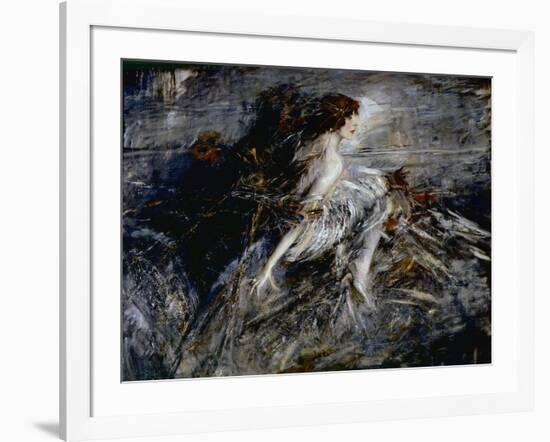 Portrait of the Young Marchesa Casati, 1911-13-Giovanni Boldini-Framed Art Print