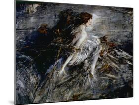 Portrait of the Young Marchesa Casati, 1911-13-Giovanni Boldini-Mounted Art Print