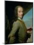 Portrait of the Young Voltaire (1694-1778)-null-Mounted Giclee Print