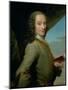 Portrait of the Young Voltaire (1694-1778)-null-Mounted Giclee Print