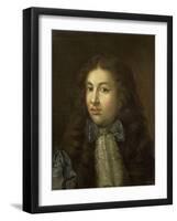 Portrait of Thedoor Netscher, the Painters Oldest Son, Caspar Netscher, 1684-Caspar Netscher-Framed Art Print