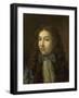 Portrait of Thedoor Netscher, the Painters Oldest Son, Caspar Netscher, 1684-Caspar Netscher-Framed Art Print