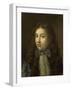 Portrait of Thedoor Netscher, the Painters Oldest Son, Caspar Netscher, 1684-Caspar Netscher-Framed Art Print