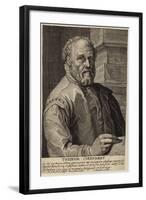 Portrait of Theodore Cornhert-Hendrik Goltzius-Framed Giclee Print