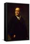 Portrait of Theodore De Banville-null-Framed Stretched Canvas