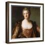 Portrait of Theodore Elisabeth, Catherine De Besenval, Marquise De Broglie, 1742-Hendrik Avercamp-Framed Giclee Print