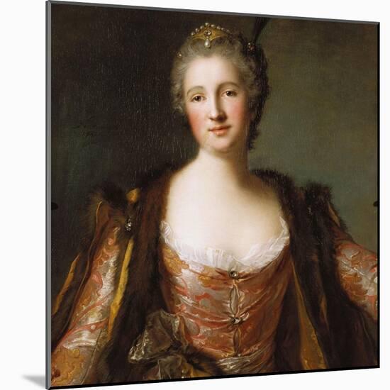 Portrait of Theodore Elisabeth, Catherine De Besenval, Marquise De Broglie, 1742-Hendrik Avercamp-Mounted Giclee Print