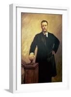 Portrait of Theodore Roosevelt-John Sutton-Framed Giclee Print