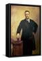 Portrait of Theodore Roosevelt-John Sutton-Framed Stretched Canvas