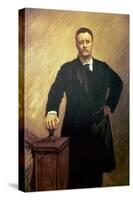 Portrait of Theodore Roosevelt-John Sutton-Stretched Canvas