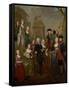 Portrait of Theodorus Bisdom Van Vliet and His Family, Jan Stolker.-Jan Stolker-Framed Stretched Canvas