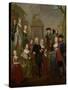 Portrait of Theodorus Bisdom Van Vliet and His Family, Jan Stolker.-Jan Stolker-Stretched Canvas