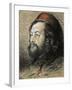 Portrait of Theophile Gautier-null-Framed Giclee Print