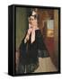 Portrait of Thérèse De Gas-Edgar Degas-Framed Stretched Canvas